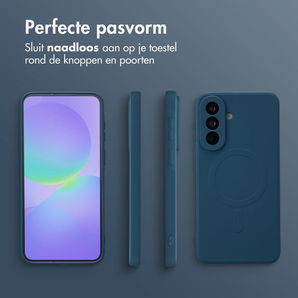 imoshion Color Backcover met MagSafe Samsung Galaxy A37 (5G) - Donkerblauw