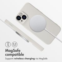 imoshion Colour Back Cover with MagSafe Apple iPhone 14 - Beige