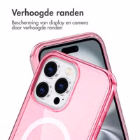 imoshion Sparkle Backcover met MagSafe Apple iPhone 16 Pro Max - Glitter Roze