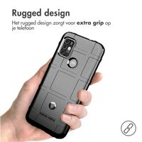 imoshion Rugged Shield Backcover Motorola Moto G30 / G20 / G10 (Power) - Zwart