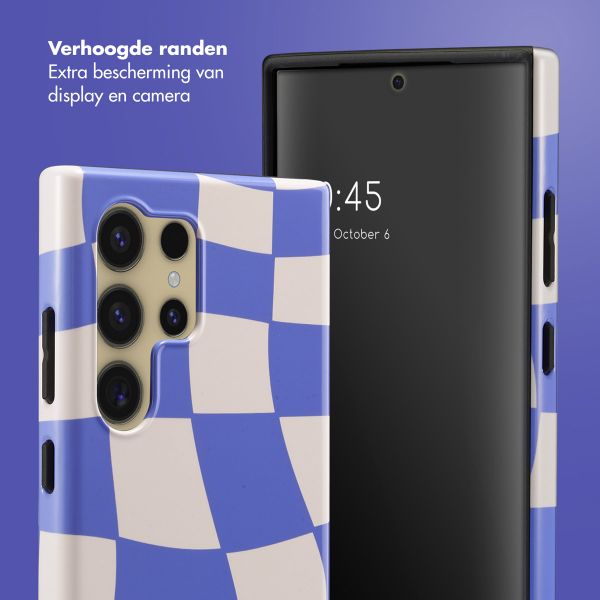 Selencia Vivid Backcover Samsung Galaxy S24 Ultra - Groovy Sapphire Blue