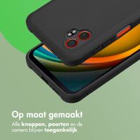 imoshion Color Backcover Samsung Galaxy Xcover 7 Pro - Zwart