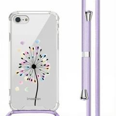 imoshion Design hoesje met koord Apple iPhone SE (2022 / 2020) / 8 / 7 - Sandstone Dandelion