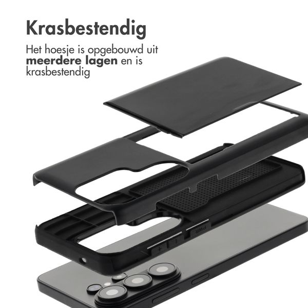 imoshion Backcover met pasjeshouder Samsung Galaxy S26 Ultra - Zwart