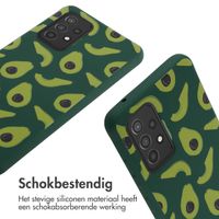 imoshion Siliconen design hoesje met koord Samsung Galaxy A52(s) (5G/4G) - Avocado Green