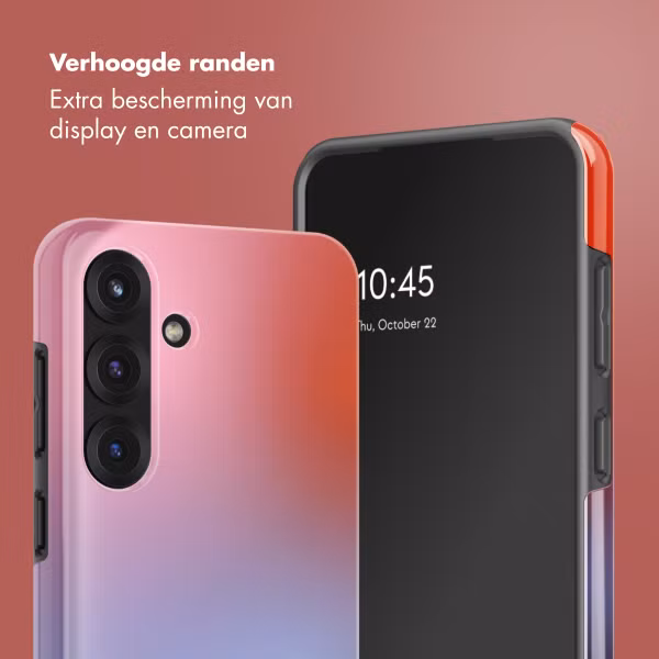 Selencia Vivid Backcover met MagSafe Samsung Galaxy S25 - Gradient Soft Blush