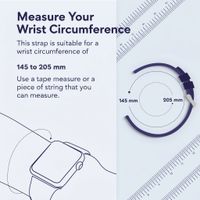 Samsung Original Athleisure Band Samsung Galaxy Watch 4 / 5 / 6 / 7 / FE (20 mm) - Size M/L - Sky blue