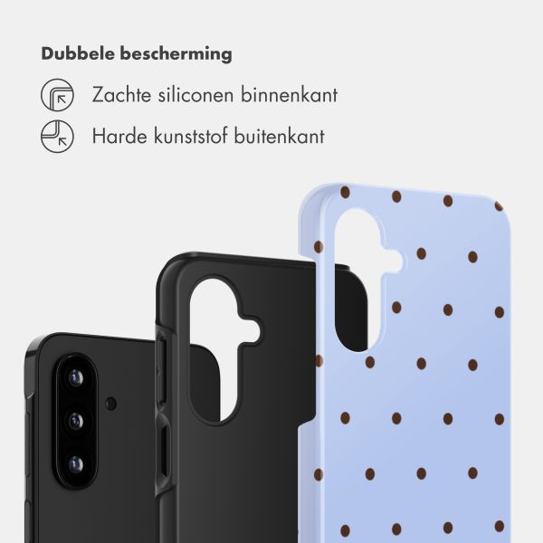 Selencia Vivid Backcover Samsung Galaxy A17 (5G) / (4G) - Happy Dots Digital Sky