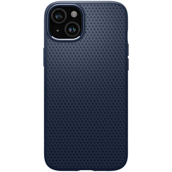 Spigen Liquid Air™ Backcover Apple iPhone 15 - Navy Blue