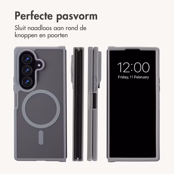imoshion Color Guard Backcover met MagSafe Samsung Galaxy Z Fold 8 Ultra - Grijs