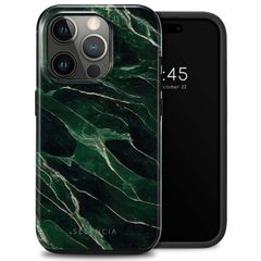 Selencia Vivid Tough Backcover iPhone 15 Pro - Chic Marble Quartz