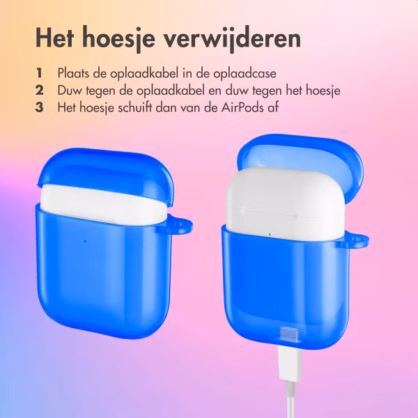 imoshion Neon Case Apple AirPods 1 / 2 - Kobaltblauw
