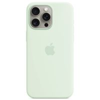 Apple Silicone Backcover MagSafe Apple iPhone 15 Pro Max - Soft Mint