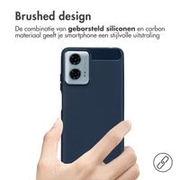 imoshion Brushed Backcover Motorola Moto G24 Power - Donkerblauw