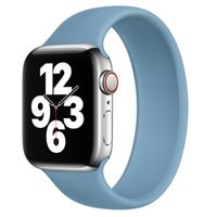 Apple Siliconen solobandje Apple Watch | 38/40/41/42 mm - Maat 2 - Northern Blue