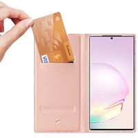 Dux Ducis Slim Softcase Bookcase Galaxy Note 20 Ultra - Rosé Goud