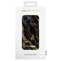 iDeal of Sweden Fashion Backcover Apple iPhone 13 Mini - Golden Smoke Marble