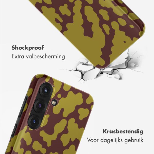 Selencia Vivid Backcover Samsung Galaxy S25 - Moo'd Olive Dust