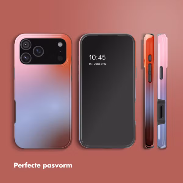 Selencia Vivid Backcover met MagSafe Apple iPhone 17 Pro Max - Gradient Soft Blush