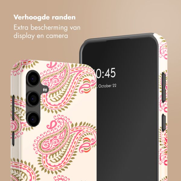 Selencia Vivid Backcover Samsung Galaxy S24 FE - Paisley Blush