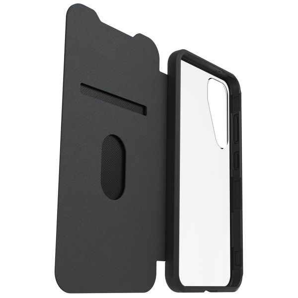 OtterBox React Folio Backcover Samsung Galaxy S25 Plus - Zwart