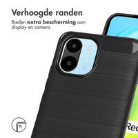 imoshion Brushed Backcover Xiaomi Redmi A1 / A2 - Zwart