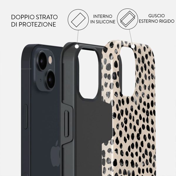 Burga Tough Backcover Apple iPhone 13 - Almond Latte