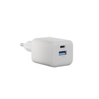 Zens Compact Oplader USB-C / USB-A 30W - Power Adapter - Wit