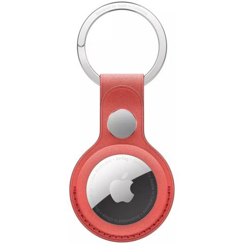 Apple AirTag FineWoven Sleutelhanger - Coral