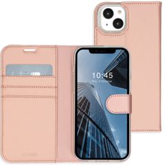 Accezz Wallet Softcase Bookcase Apple iPhone 14 Plus - Rosé Goud