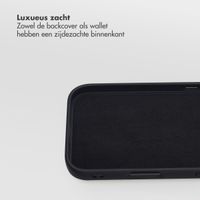 Selencia Olyn Uitneembare Bookcase met MagSafe Apple iPhone 17 Pro - Zwart