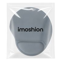 imoshion Ergonomische muismat - Muismat met polssteun - 30 x 25 cm - Seal Blue