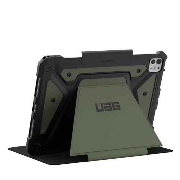 UAG Metropolis SE Bookcase Apple iPad Pro 13 (2025) M5 / (2024) M4 - Olive