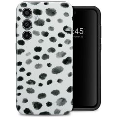 Selencia Vivid Tough Backcover Samsung Galaxy A35  - Trendy Leopard