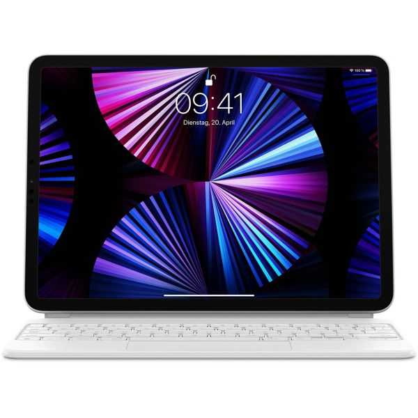 Apple Magic Keyboard Apple iPad Air 11 inch (2026) M4 / (2025) M3 / (2024) M2 / Air 5 (2022) / Air 4 (2020) / Pro 11 (2018/2020/2021/2022) - QWERTZ / DE - White