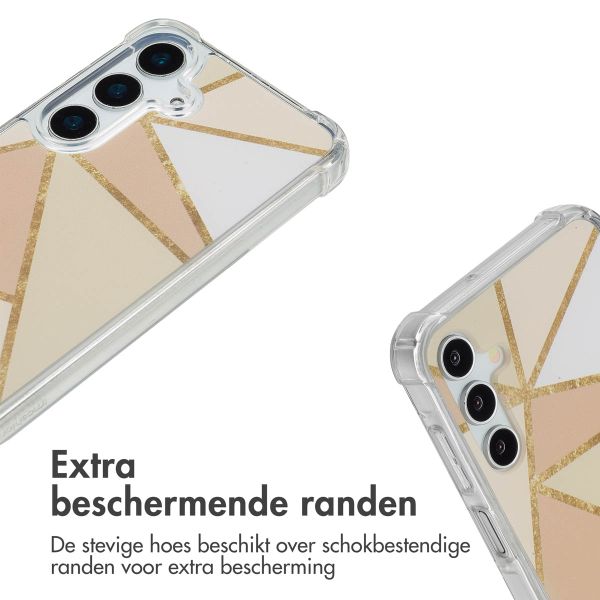 imoshion Design hoesje met koord Samsung Galaxy A15 (5G) - Beige Graphic