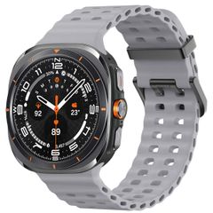 imoshion Ocean Silicone Band Samsung Galaxy Watch Ultra 2 (2026) / Ultra (2024/2025) - Brown Gray
