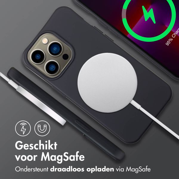 imoshion Color Backcover met afneembaar koord MagSafe Apple iPhone 13 Pro - Zwart