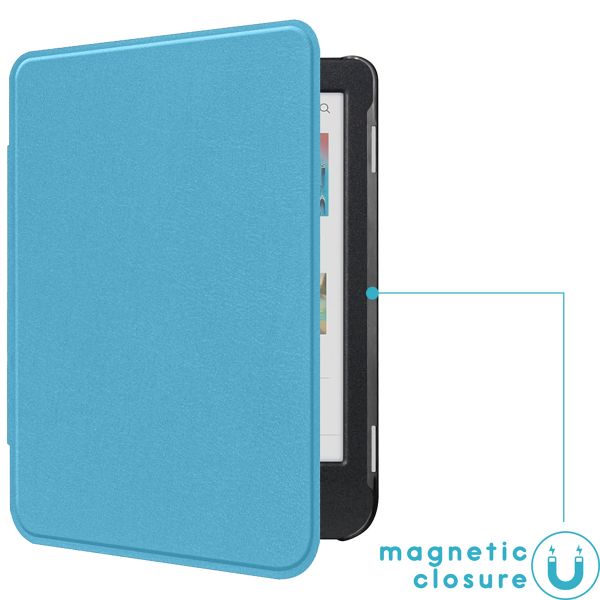 imoshion Slim Hard Case Bookcase Kobo Clara Colour / BW - Lichtblauw