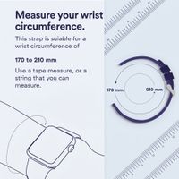 imoshion Milanese magnetic band Apple Watch | 44/45/46/49 mm - Size M - Blue