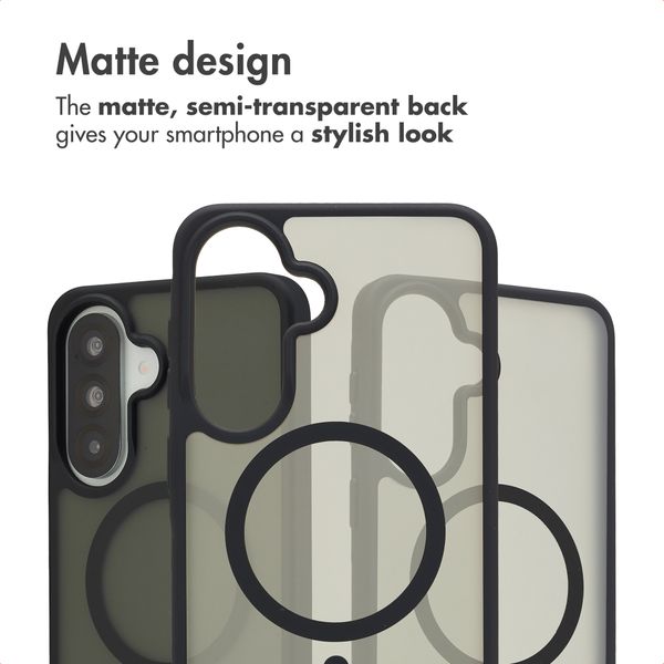 imoshion Colour Guard Back Cover with MagSafe Samsung Galaxy A37 (5G) - Black