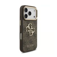 Guess 4G Metal Logo Backcover Apple iPhone 18 Pro Max / 17 Pro Max - Bruin