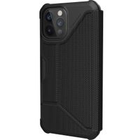 UAG Metropolis Bookcase iPhone 12 Pro Max - Kevlar Black