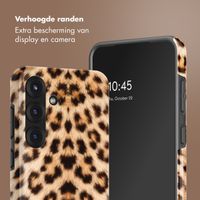 Selencia Vivid Backcover met MagSafe Samsung Galaxy S25 - Wild Leo