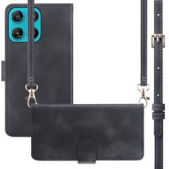 imoshion Bookcase met koord Motorola Moto G77 - Zwart