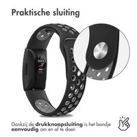 imoshion Siliconen sport bandje Fitbit Inspire - Zwart / Grijs