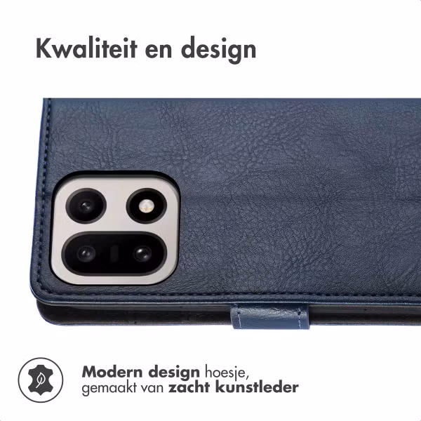 imoshion Luxe Bookcase OnePlus 15 - Donkerblauw