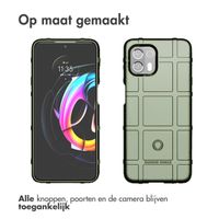 imoshion Rugged Shield Backcover Motorola Edge 20 Lite - Donkergroen