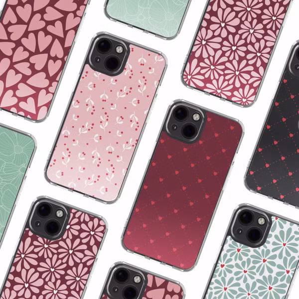 imoshion Design hoesje Apple iPhone 13 - Berries Blush