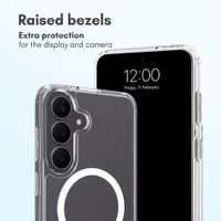 Accezz Xtreme Impact Back Cover with MagSafe Samsung Galaxy S26 FE - Transparent
